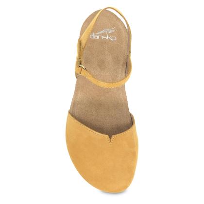 Imagem de Sandália Dansko Rowan para mulheres Memory Foam Cork Mustard 38-39