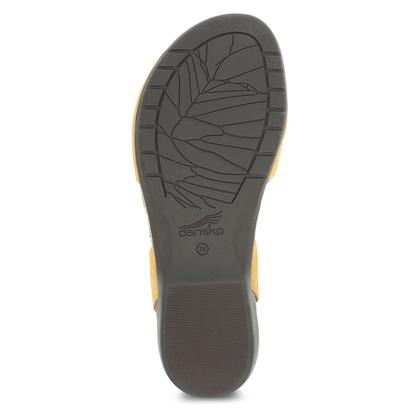Imagem de Sandália Dansko Rowan para mulheres Memory Foam Cork Mustard 38-39