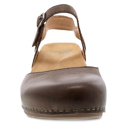 Imagem de Sandália Dansko Tiffani Wedge para mulheres, marrom 6,5-7 M, EUA
