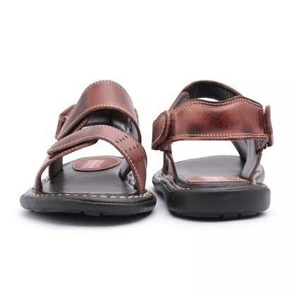 Imagem de Sandália De Couro Estilo 3 Faixas