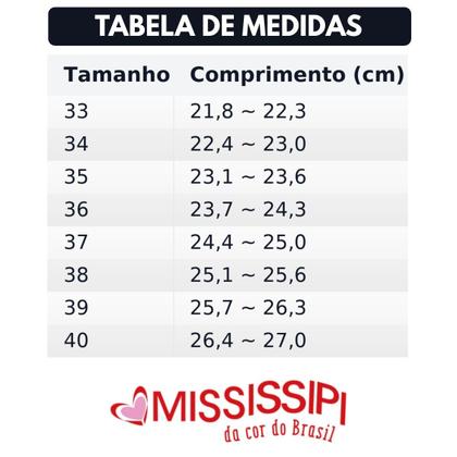 Imagem de Sandália de Salto Bloco Baixo Feminino Mississipi MI993 Nude