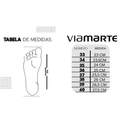 Imagem de Sandália de Salto Via Marte Preta Ref.: 22-14605-01
