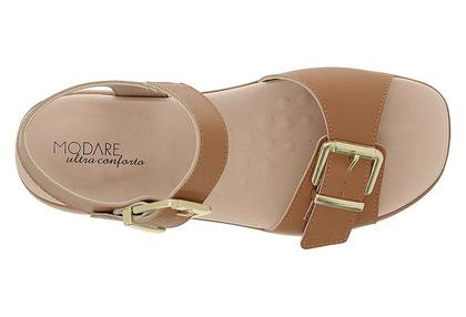 Imagem de Sandália Fem Modare Ultraconforto Leve Anabela Papete Fivela