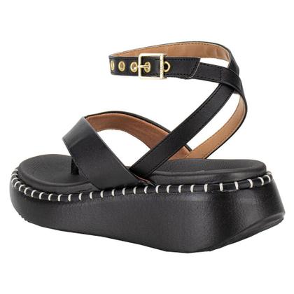 Imagem de Sandália feminina anabela vizzano 6519100