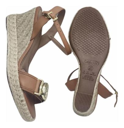 Imagem de Sandália Feminina Beira Rio Tamanco Anabela Conforto 8486124