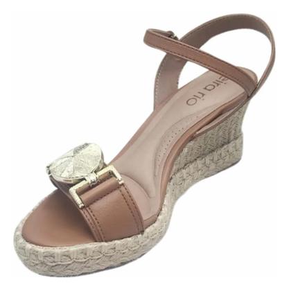 Imagem de Sandália Feminina Beira Rio Tamanco Anabela Conforto 8486124