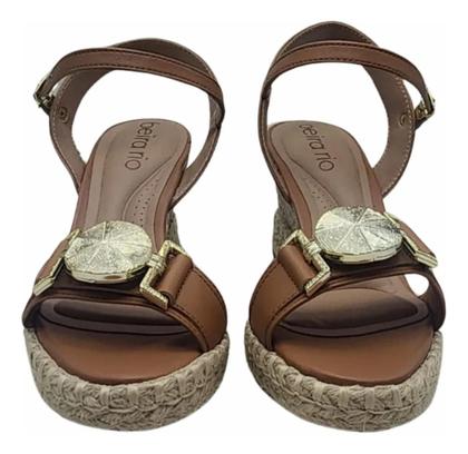 Imagem de Sandália Feminina Beira Rio Tamanco Anabela Conforto 8486124