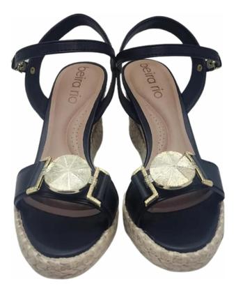 Imagem de Sandália Feminina Beira Rio Tamanco Anabela Conforto 8486124