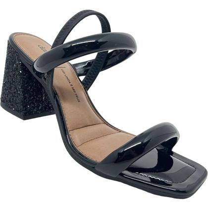 Imagem de Sandália Feminina Casual Dia a Dia Confort Salto Grosso Dakota Y6902