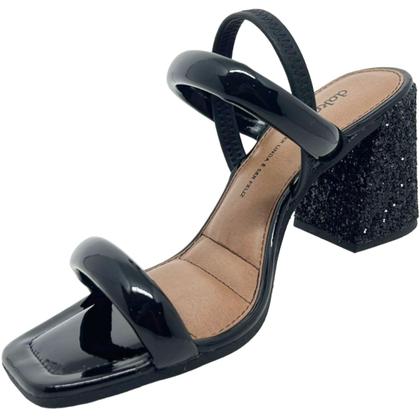 Imagem de Sandália Feminina Casual Dia a Dia Confort Salto Grosso Dakota Y6902