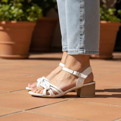 Imagem de SANDALIA Feminina Comfortflex 56405 SALTO BLOCO 5 CM