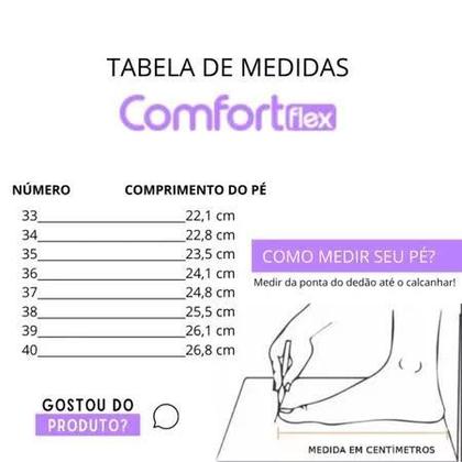 Imagem de Sandália feminina comfortflex elástico salto bloco tamanco