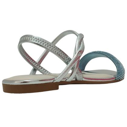 Imagem de Sandália Feminina Dakota com Strass Brilhante e Elástico