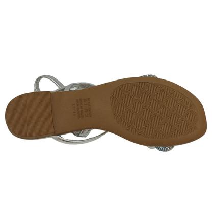 Imagem de Sandália Feminina Dakota com Strass Brilhante e Elástico