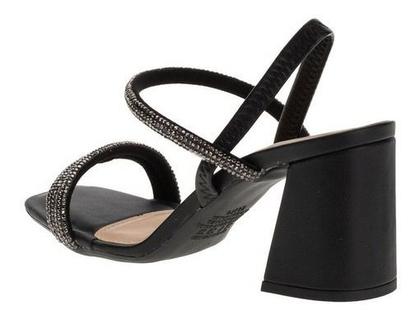 Imagem de Sandalia Feminina Dakota Pedrarias Confortavel Z9571 Salto