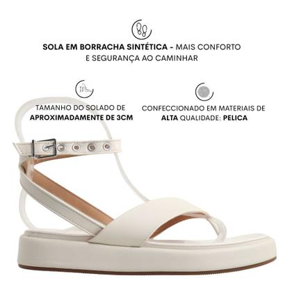 Imagem de Sandália Feminina Flatform Conforto Casual Vizzano 6506.103