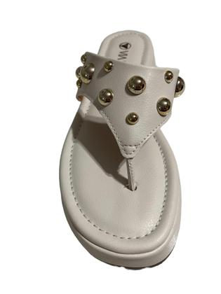 Imagem de Sandália Feminina Flatform Via Uno 803028 Com Spikes