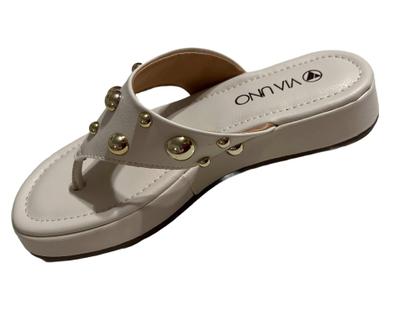Imagem de Sandália Feminina Flatform Via Uno 803028 Com Spikes