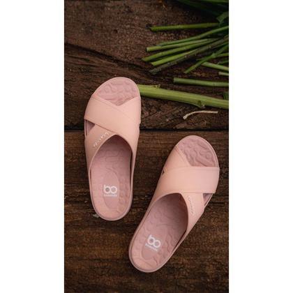 Imagem de Sandalia Feminina Harmony Boaonda Original Ortopedica Chinelo Fascite Plantar Esporao Liso Original Lancamento