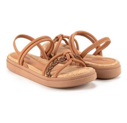 Imagem de Sandália Feminina Mississipi Anabela Flatform Tiras Q9922