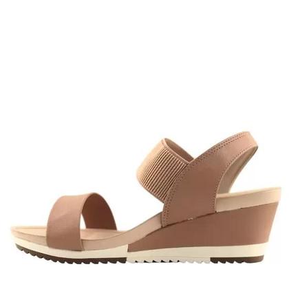 Imagem de Sandália Feminina Modare Ortopédica Anabela Elástico UltraConforto Dia a Dia ORIGINAL