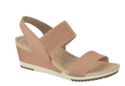 Imagem de Sandália Feminina Modare Ortopédica Anabela Elástico UltraConforto Dia a Dia ORIGINAL