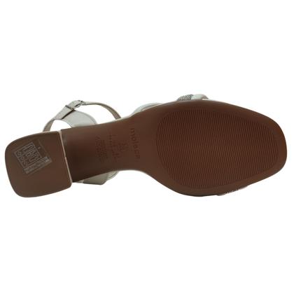 Imagem de Sandália Feminina Moleca com Strass e Salto Grosso