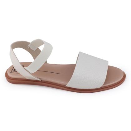 Imagem de Sandália feminina Moleca rasteira 5450.111 elástico slip on