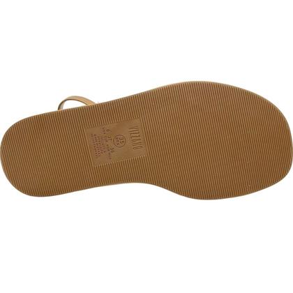 Imagem de Sandália Feminina Papete Casual Dia a Dia Passeio Tiras em Strass Conforto Vizzano 6506.107