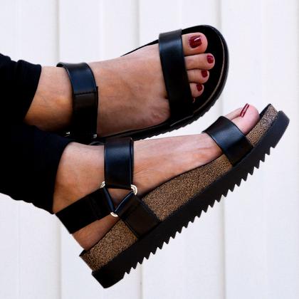 Imagem de Sandalia Feminina Papete Rasteira Moleca Original