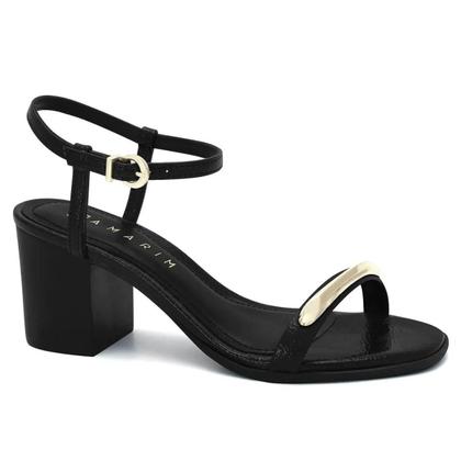 Imagem de Sandalia feminina ramarim 31201 salto bloco lançamento promoção