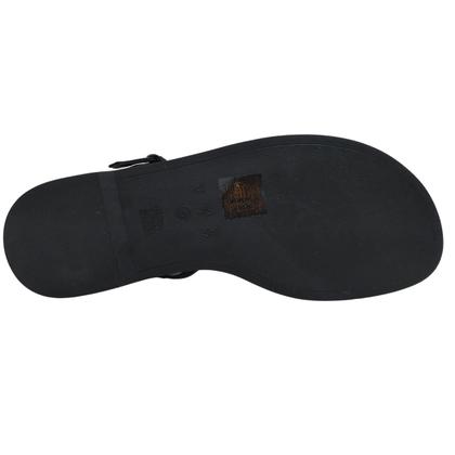 Imagem de Sandália Feminina Rasteira Quiz com Strass Ajuste em Fivela