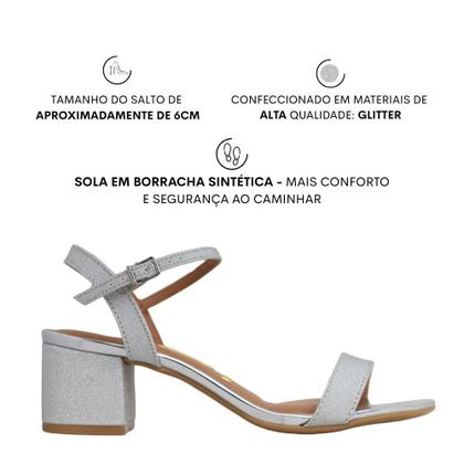 Imagem de Sandália Feminina Salto Baixo Vizzano 6291.900