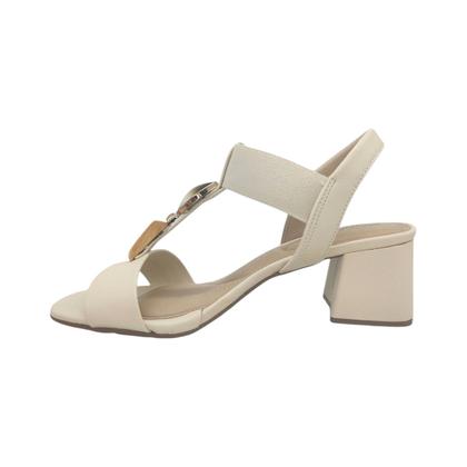 Imagem de Sandália Feminina Salto Médio Com Elástico Calce Fácil Modare 7172113