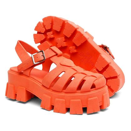 Imagem de Sandália Feminina Tratorada Confortável Fisherman Aranha