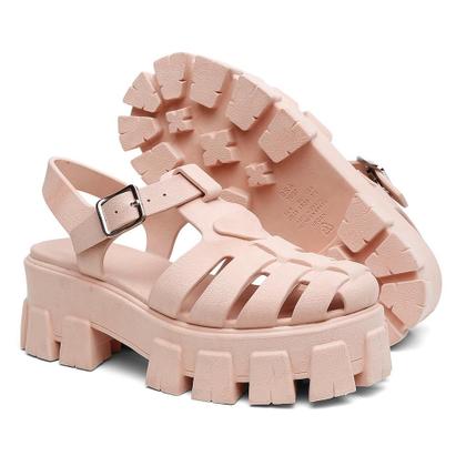 Imagem de Sandália Feminina Tratorada Confortável Fisherman Aranha