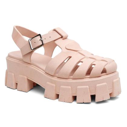 Imagem de Sandália Feminina Tratorada Confortável Fisherman Aranha