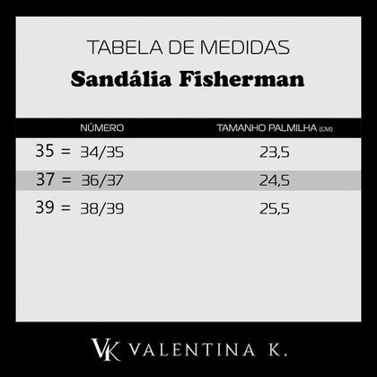 Imagem de Sandália Feminina Tratorada Confortável Fisherman Aranha