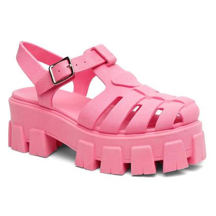 Imagem de Sandália Feminina Tratorada Confortável Fisherman Aranha