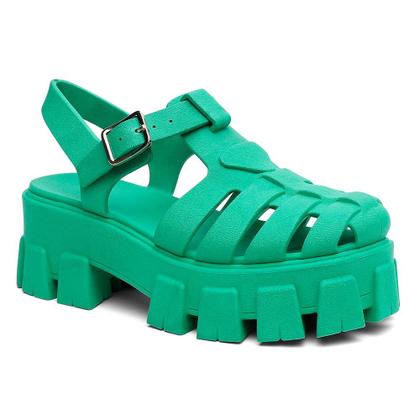 Imagem de Sandália Feminina Tratorada Confortável Fisherman Aranha