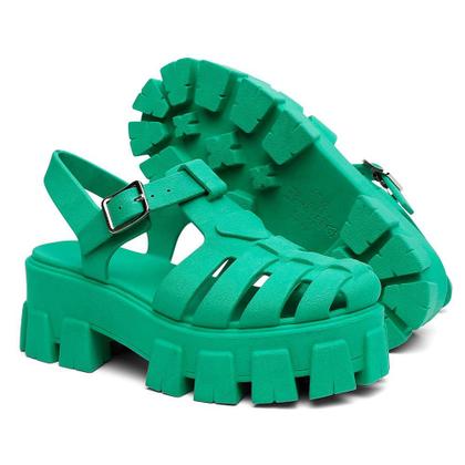 Imagem de Sandália Feminina Tratorada Confortável Fisherman Aranha