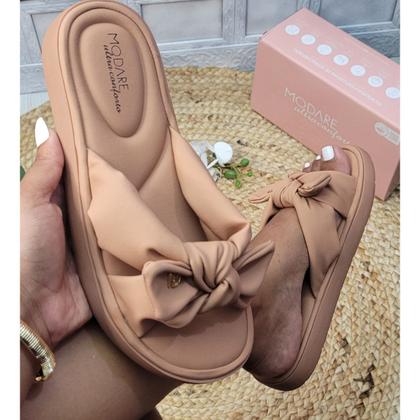 Imagem de Sandália Feminina Ultra Conforto Versátil Laço Moda Modare