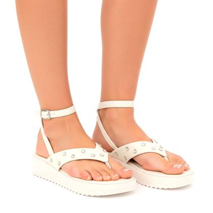 Imagem de Sandalia Feminina Vizzano 6492.320 Papete Plataforma Pedraria Moda