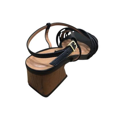 Imagem de Sandalia Feminina Vizzano Salto Grosso Baixo Conforto Macio