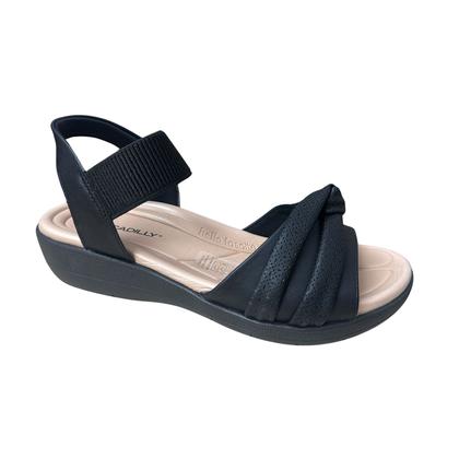 Imagem de Sandalia Feminino Piccadilly Anabela Fascite Conforto 239024 Preto