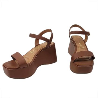 Imagem de Sandália Feminino Vizzano Tamanco Anabela Conforto 6559103