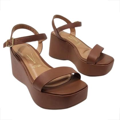 Imagem de Sandália Feminino Vizzano Tamanco Anabela Conforto 6559103
