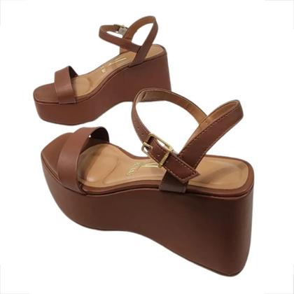 Imagem de Sandália Feminino Vizzano Tamanco Anabela Conforto 6559103