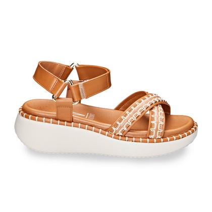 Imagem de Sandalia flat form vizzano anabela leve original 6519102