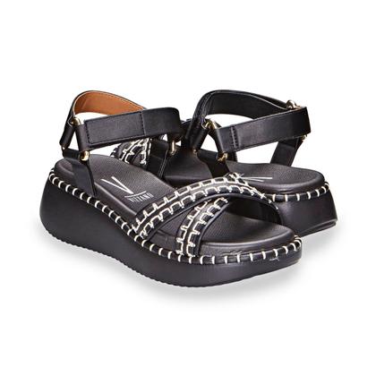 Imagem de Sandalia flat form vizzano anabela leve original 6519102